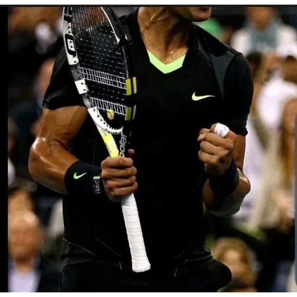 Nike Rafa Nadal 2010 US Open Tennis Shirt XL 381364-010 - Picture 1 of 9